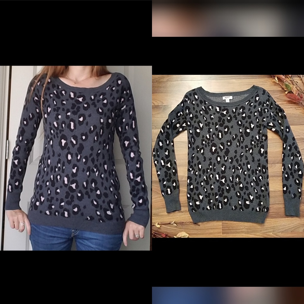 Arizona Gray Animal print sweater